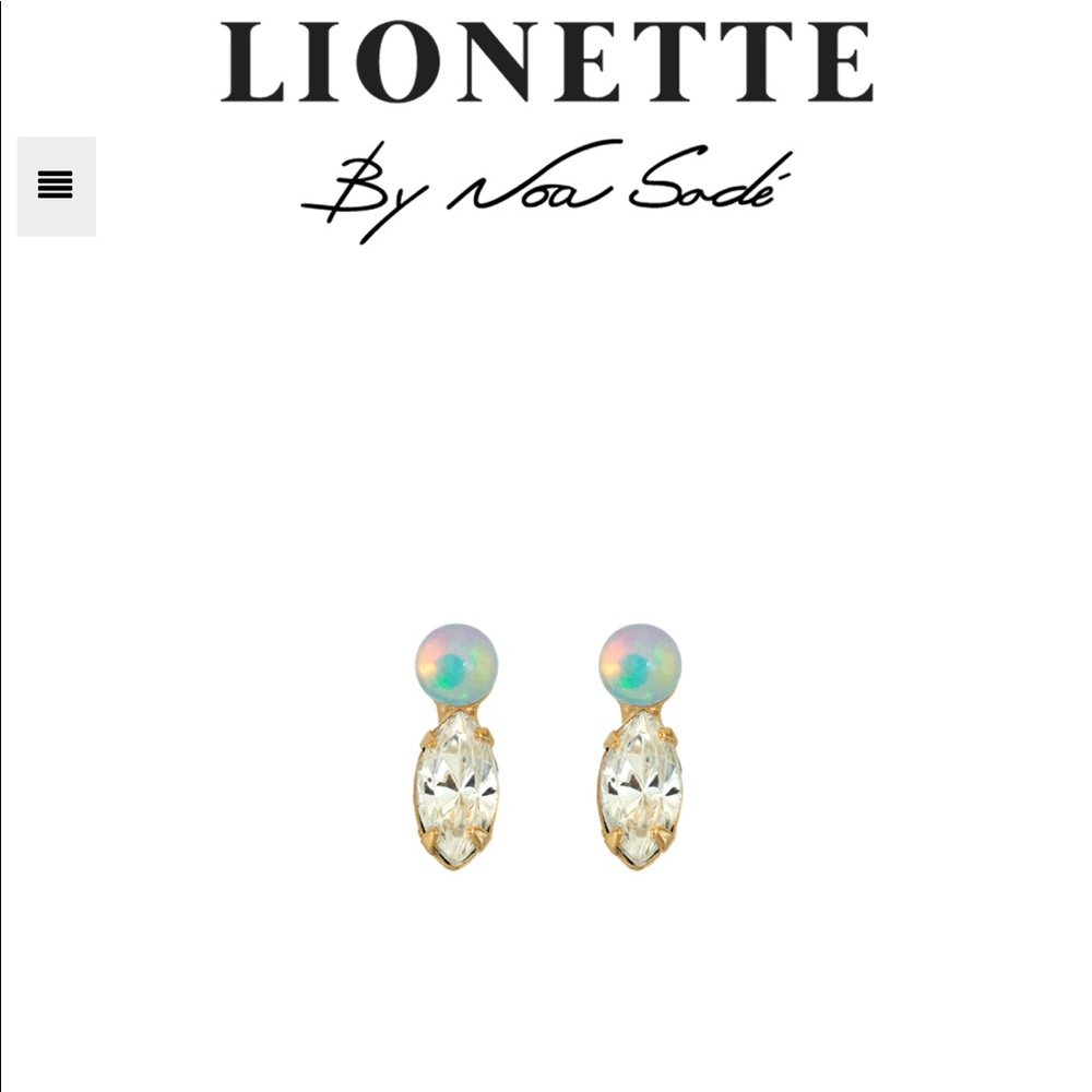 Lionette Day Earrings-Opal